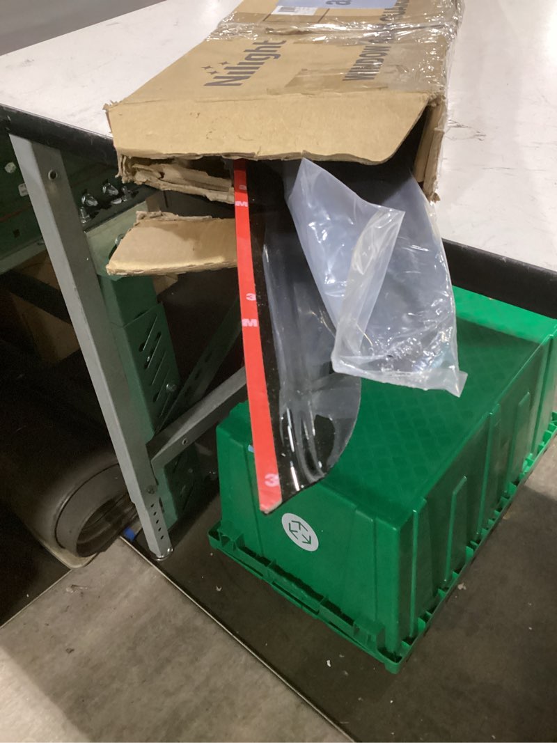 Condition photo showing Good Condition for nilight in channel rain guards for jeep grand cherokee l 2021 2022 2023 2024 2025 side window deflectors vent visors, smoke tint, car window shade for rain/snow, reduce wind noise, car wash safe, 4pcs grand cherokee l 2021-2024