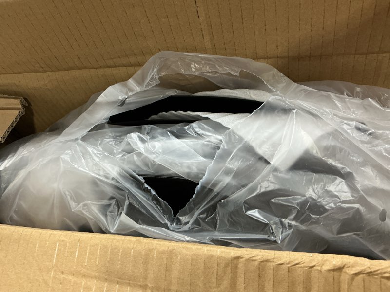 Condition photo showing Good Condition for 4-pack wheel skins compatible with toyota rav4 / rav4 hybrid 2019 2020 2021 2022 2023 2024, 17" 17 inch alloy wheel, snap-on wheel cover replacement, bright black color