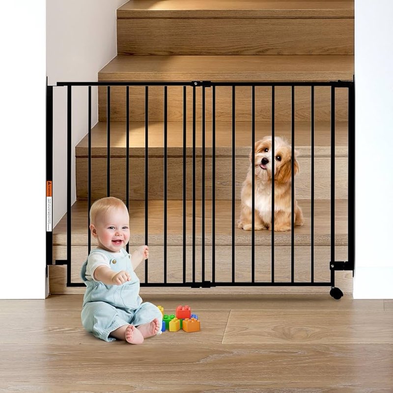 Assorted indoor gates baby and pet