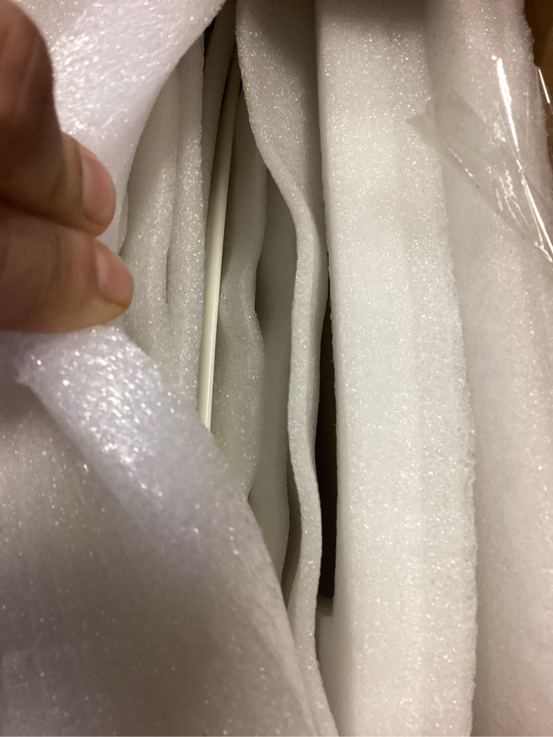 Condition photo showing New/Like New for malacasa ivory white dinnerware set, 12 pieces - porcelain dinner plates, dessert plates and bowls, square flora pattern 12 piece(service for 4) ivory white