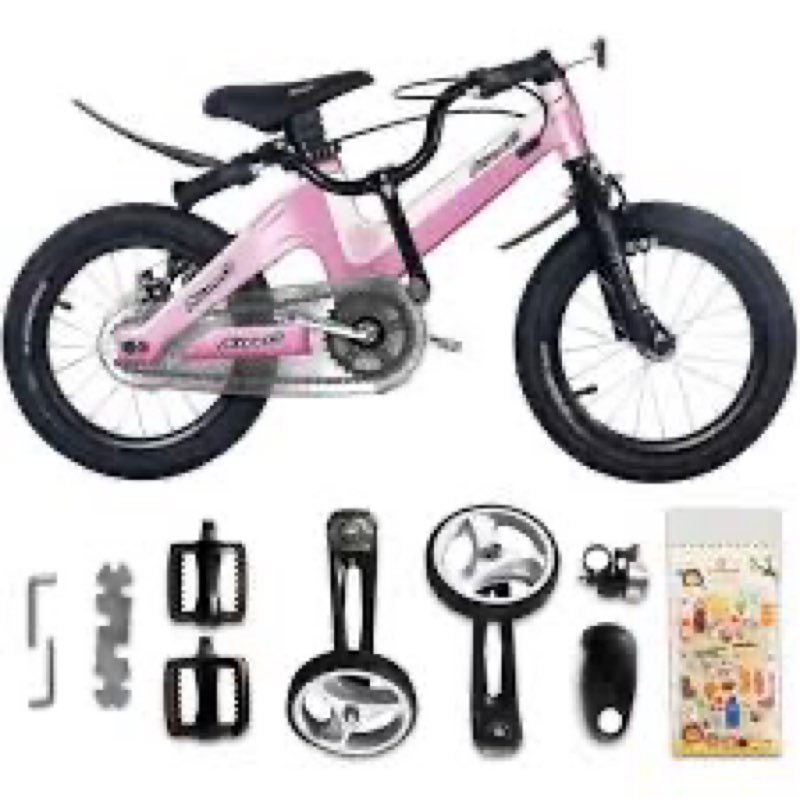 NiceC BMX Kids Bike with Dual Disc Brake for Boy and Girl 12-14-16-18 inch Training Wheels