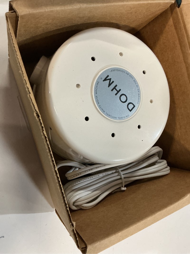 Condition photo showing Good Condition for Yogasleep - Dohm Classic Natural Sound Machine - White