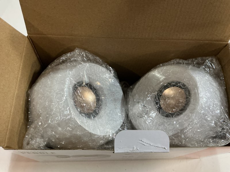 Condition photo showing Good Condition for creative pebble 2.0 usb-powered desktop speakers with far-field drivers and passive radiators for pcs and laptops (white