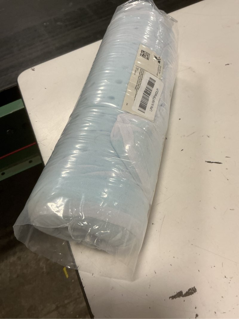 Condition photo showing As Is for adjustable memory foam pillow's one layer to raise pillow height | 1 height 2'' insert for cervical pillow?memory foam piece, ultra thin pillow for stomach sleeper, blue, ultra soft blue 2in