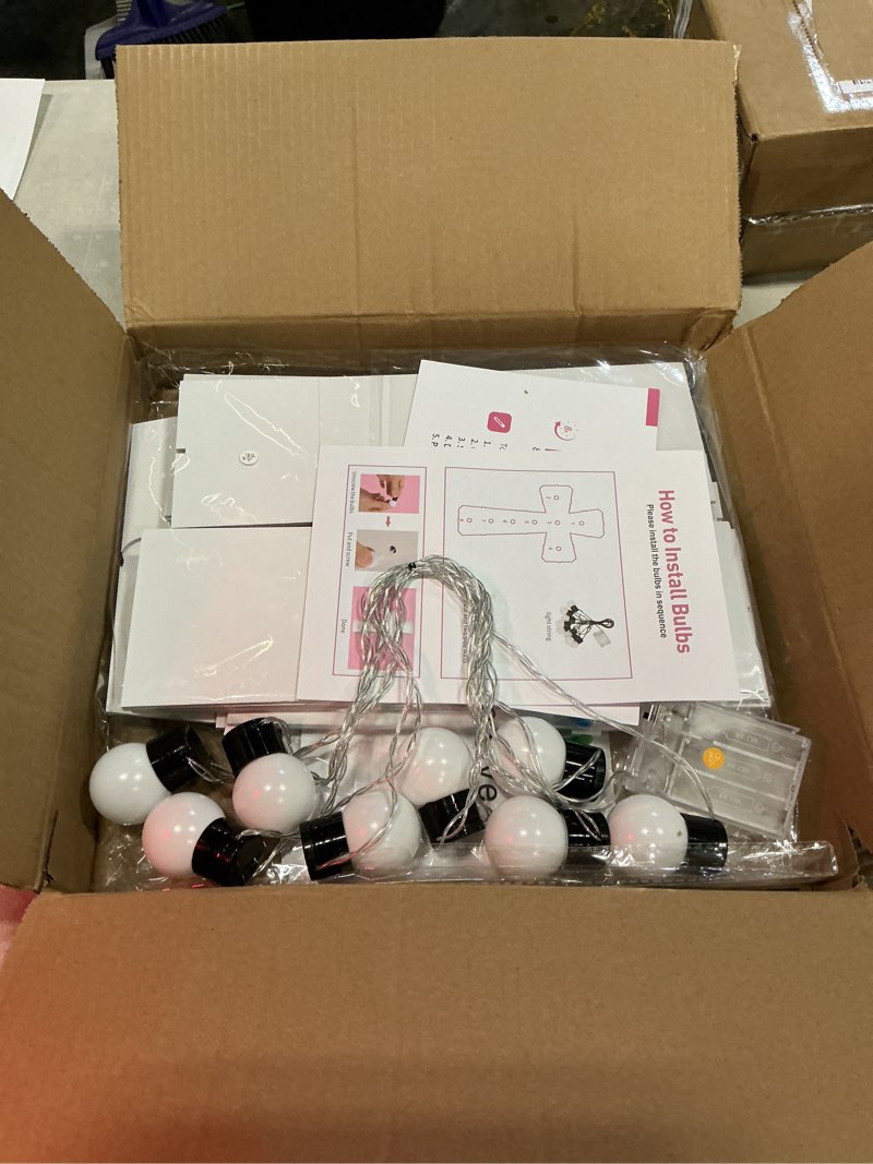 Condition photo showing Good Condition for imprsv 3ft light up cross for baptism decorations for girl boy, large marquee cross for mi bautizo decorations, big marquee mosaic frame for baptism first holy communion confirmation party decor