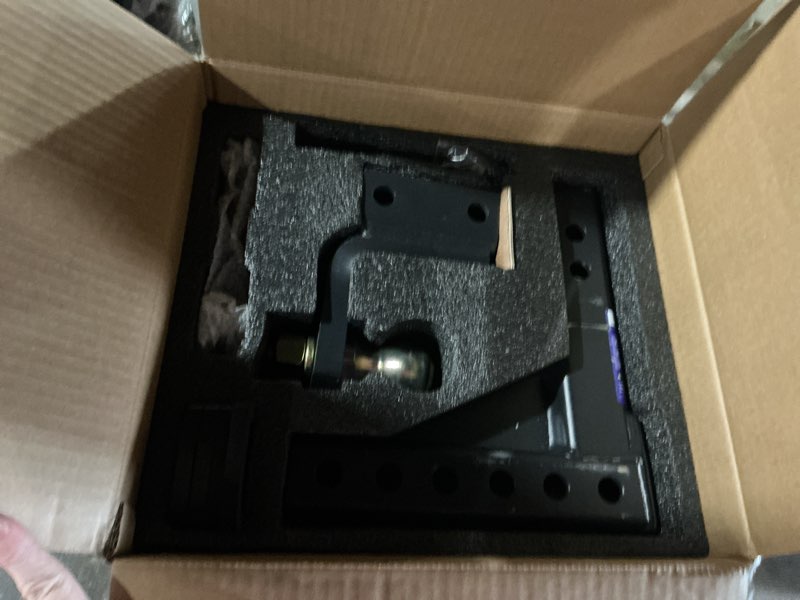 Condition photo showing Good Condition for Orion Motor Tech Trailer Hitch Ball Mount, Adjustable Tow Hitch for 2" Receiver with 2" Ball 9-1/2" Drop 8-1/4" Rise 8000 lb. Capacity, Heavy-Duty Drop Hitch with 3 Locking Hitch Pins for Truck Boat