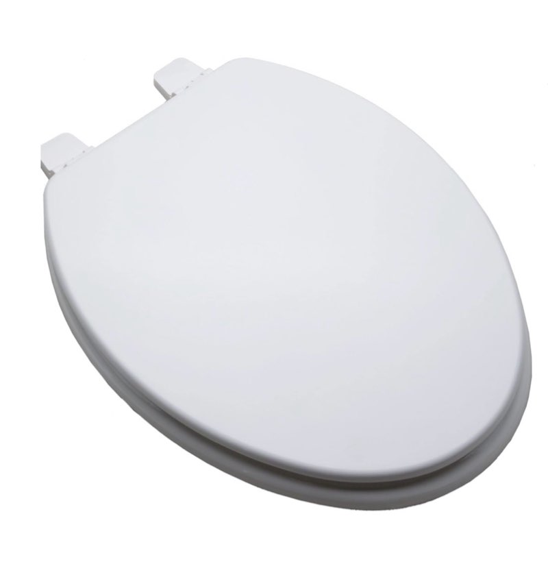 PROFLO PFTSWE2001 Elongated Closed-Front Toilet Seat and Lid - White