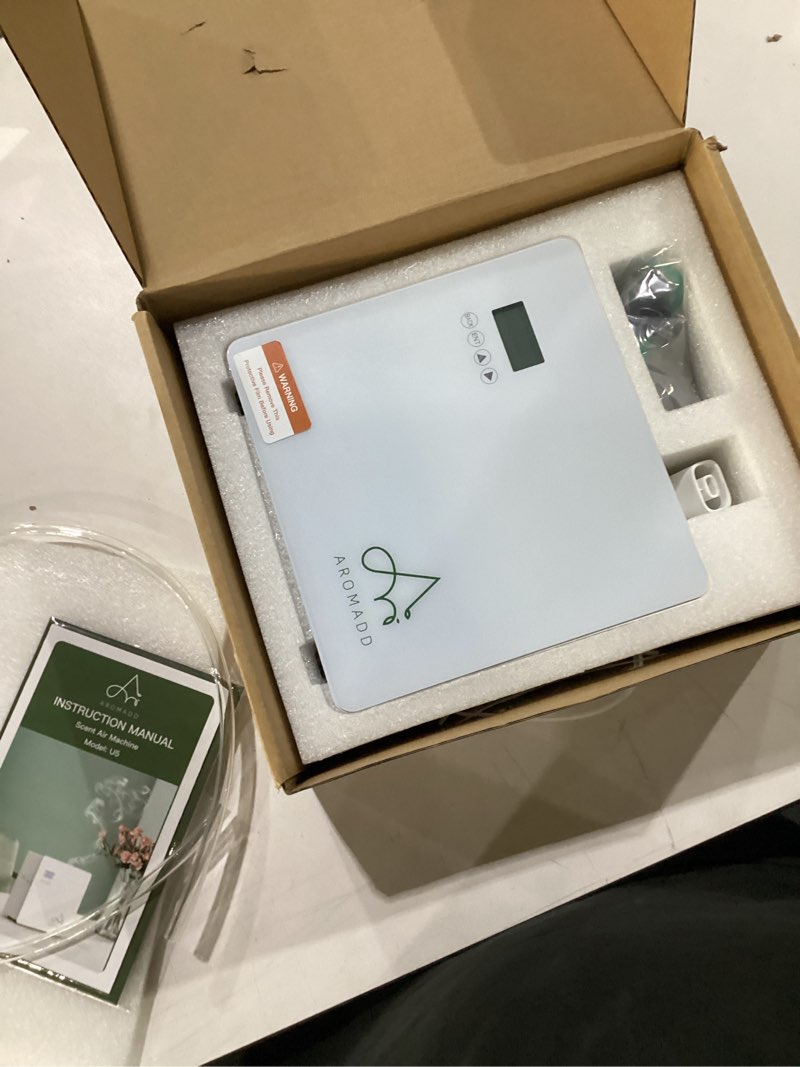Condition photo showing Good Condition for 2025 upgraded 3500 sq.ft smart scent diffuser - hvac system, whole house aroma & hotel collection diffuser, waterless essential oil diffuser for home large room, cold air tech, 600ml (pure white) white u5