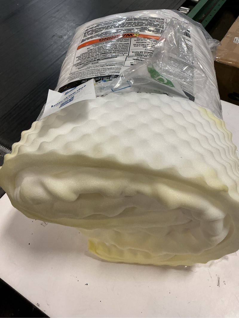 Condition photo showing Good Condition for mainstays 1.25  7-zone foam mattress topper  queen