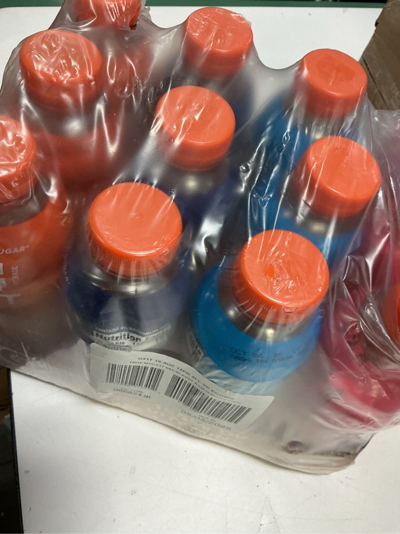 Condition photo showing Good Condition for (BEST BY:05/05/2025)Gatorade Fit Electrolyte Beverage  Healthy Real Hydration  New 2.0 4 Flavor Variety Pack  16.9.oz Bottles (12 Pack)