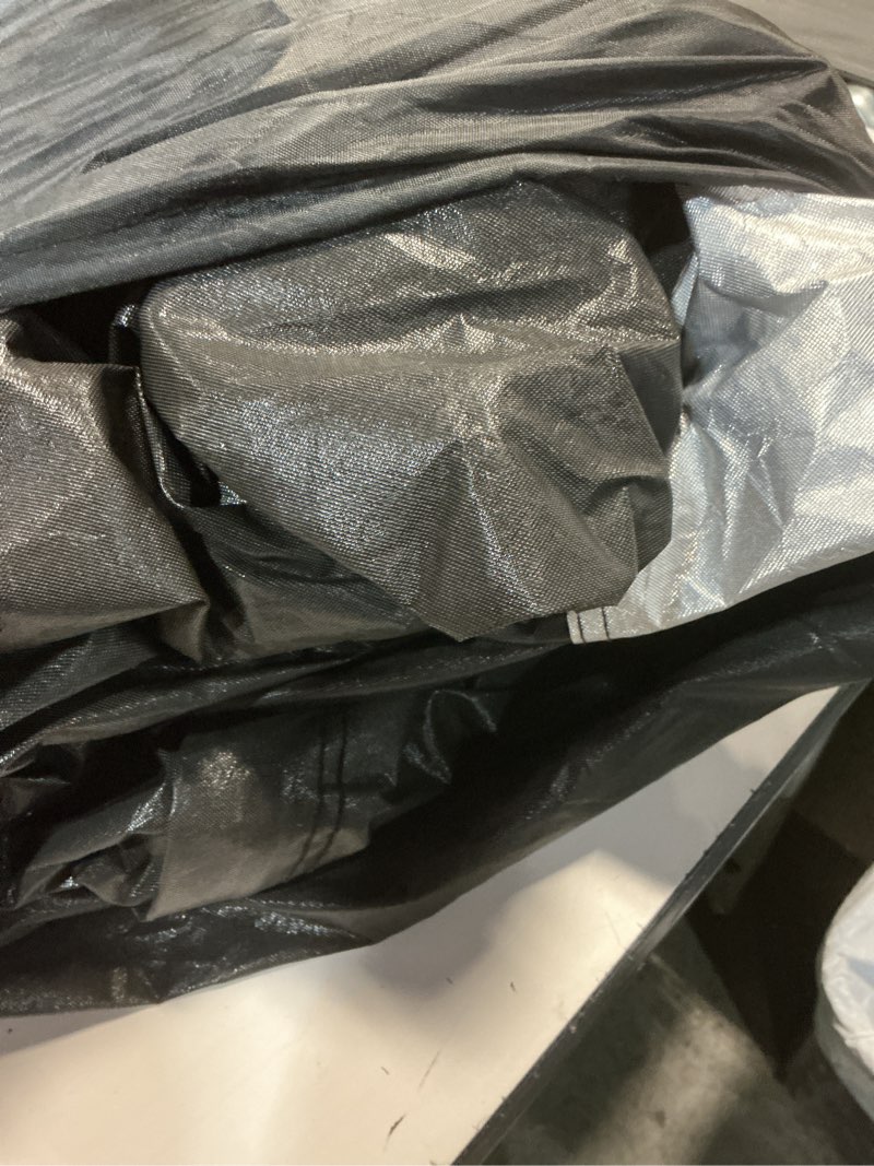 Condition photo showing Good Condition for Toyota Tundra Truck Cover Custom Fit 2021-2026 Double Cab/CrewMax Cab Short Bed(5.5'-6.5') with Door Zipper, 10 Layers Pickup Truck Cover Waterproof All Weather, Car Tarp for Wind Dust Sun Protector. Tundra(2021-2026) Double/CrewMax Cab SB