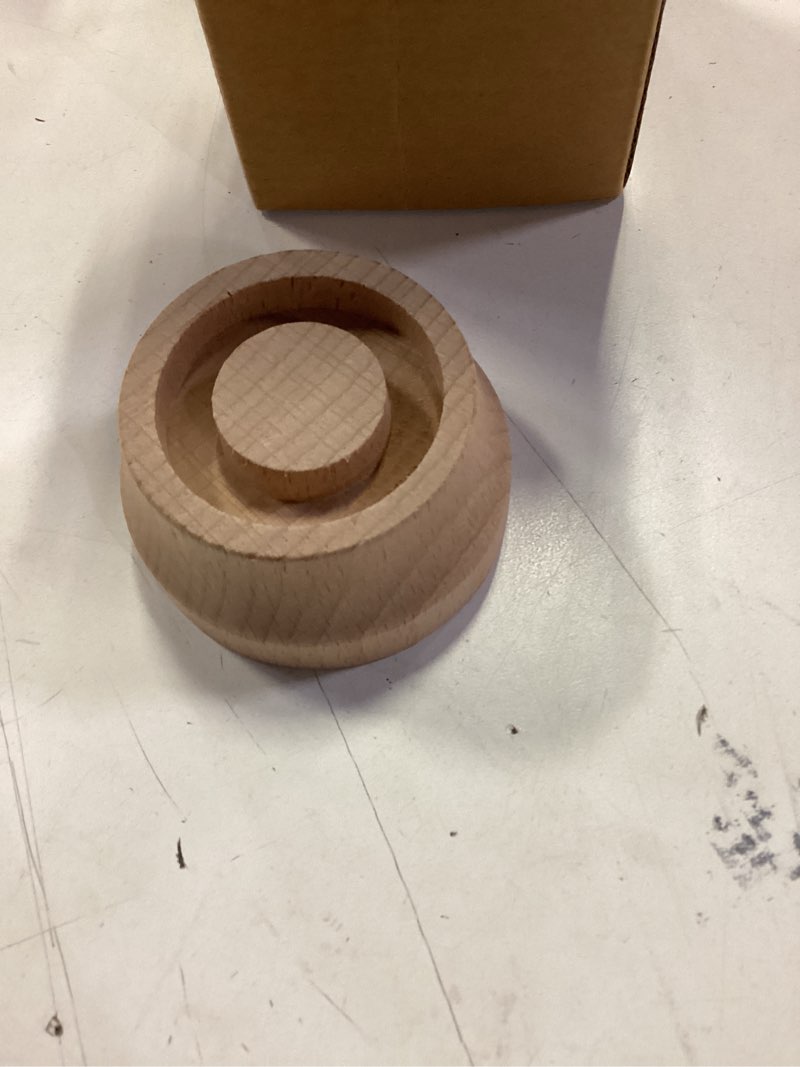 Condition photo showing As Is for Wooden Paper Pot Maker Set Seed Starter Plant Tool for Seedling Nursery Gardening Newspaper Pot Maker