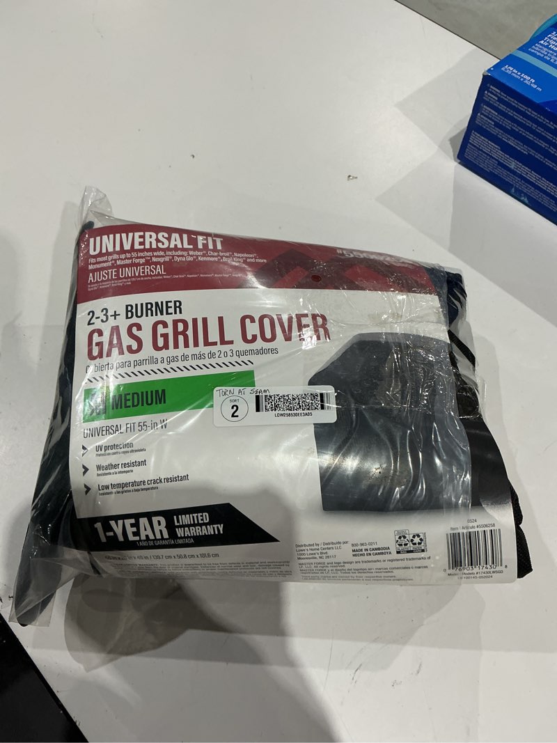 Condition photo showing Good Condition for master forge universal fit 55-in w x 40-in h black fits most cover