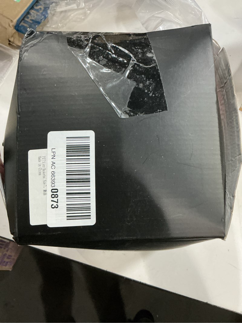 Condition photo showing Good Condition for Silent Basketball Size 7 with Fabric Cover, 600g Airless Basketball for Quiet Dribbling and Indoor Training, Pro PU Foam Ball for Adults and Children, Ideal Gift for Birthdays or Christmas