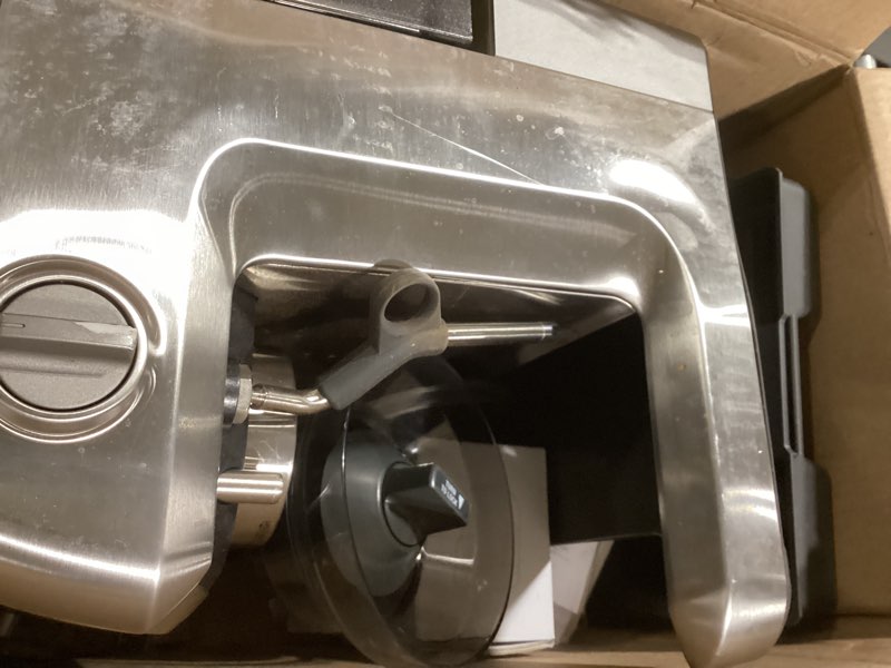 Condition photo showing As Is for Breville Barista Express Espresso Machine BES870XL, Brushed Stainless Steel