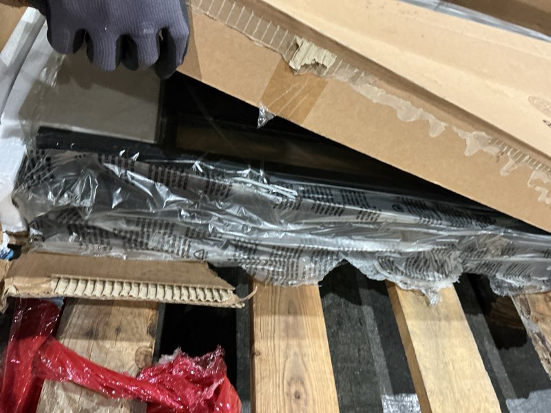 Condition photo showing New/Like New for dhp astoria metal and upholstered daybed/sofa bed with included trundle, twin size frame, black