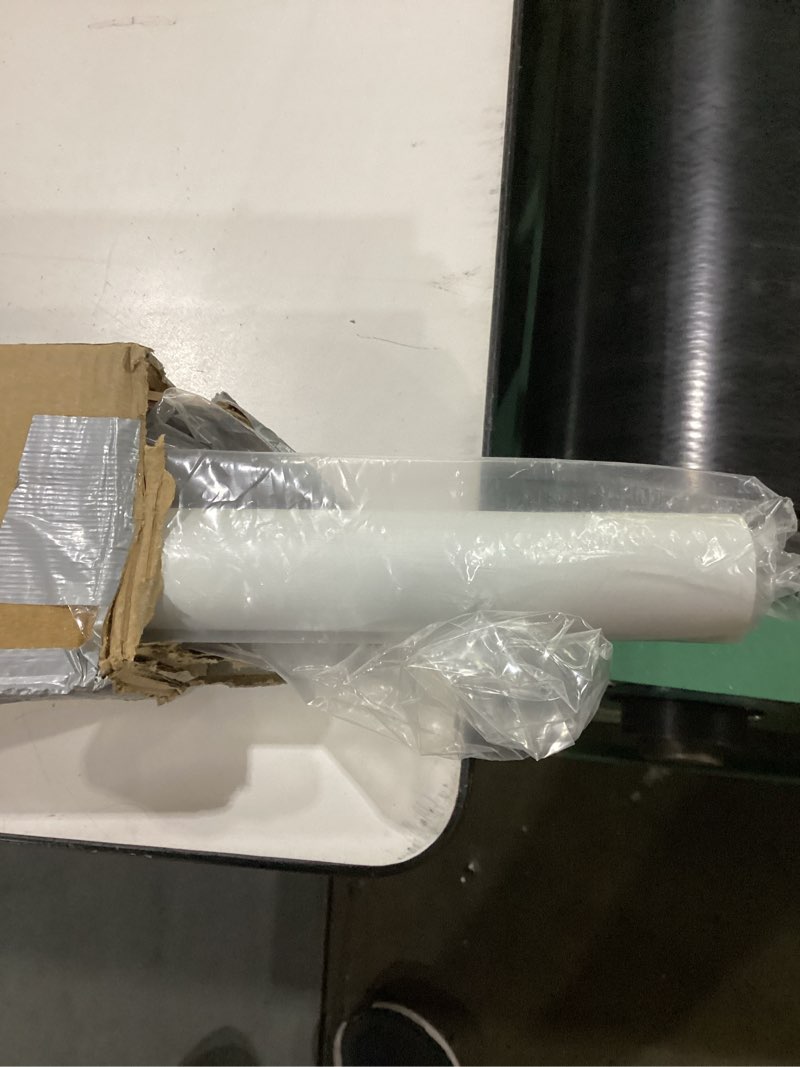 Condition photo showing Good Condition for tension curtain rod by ezfurni,42-123 inches,heavy duty tension rods for windows, no drilling adjustable curtain rod for patio, hold up blackout curtains and non slip, white white 42-123 inch 1set