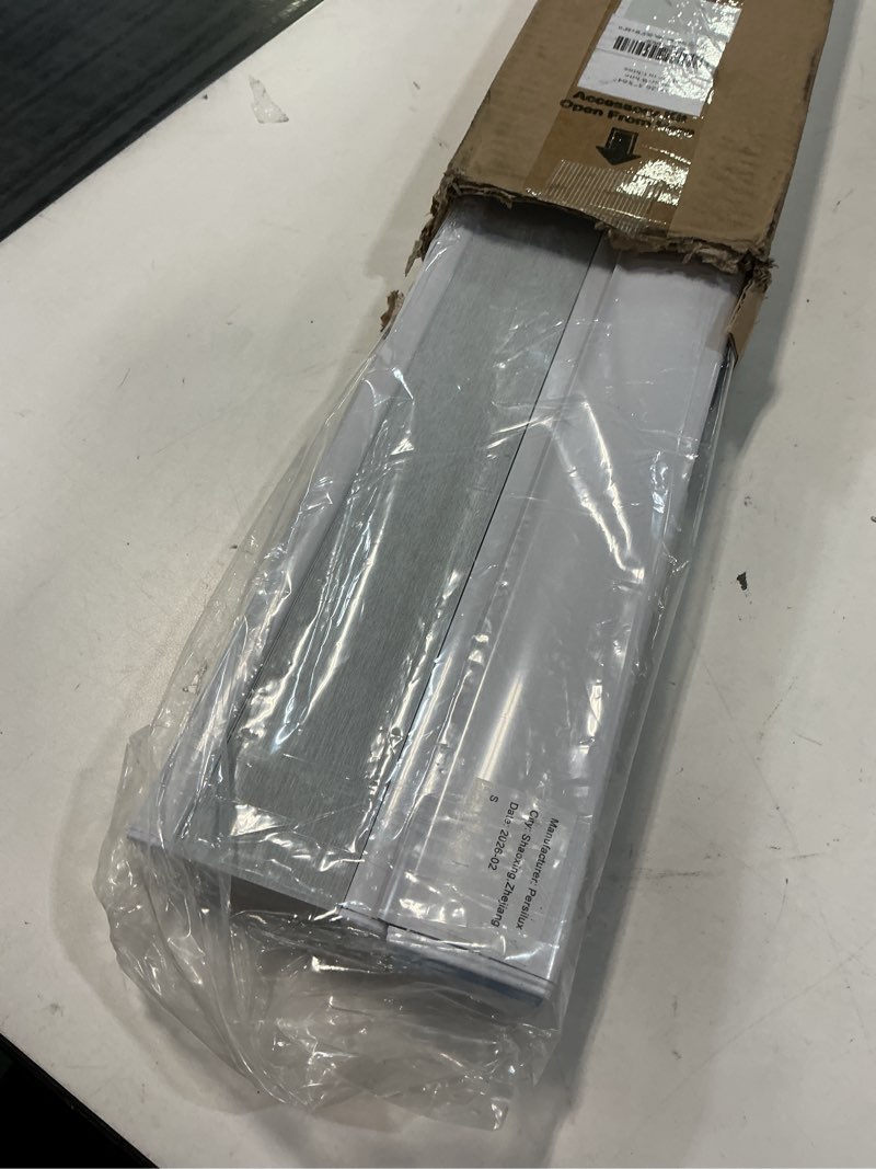 Condition photo showing Good Condition for persilux no tools no drill blackout cellular shades for windows cordless top down bottom up honeycomb blinds,easy to install cellular blinds for indoor windows, white, 26.5" w x 64" h 26.5"w x 64"h white(blackout)