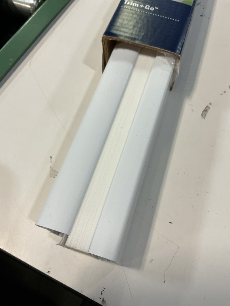 Condition photo showing As Is for levolor  trim+go 36-in x 72-in lingt filtering 