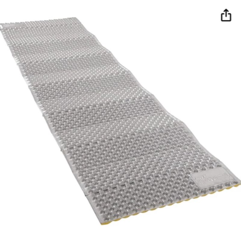 therm-a-rest z lite sol camping and backpacking sleeping pad