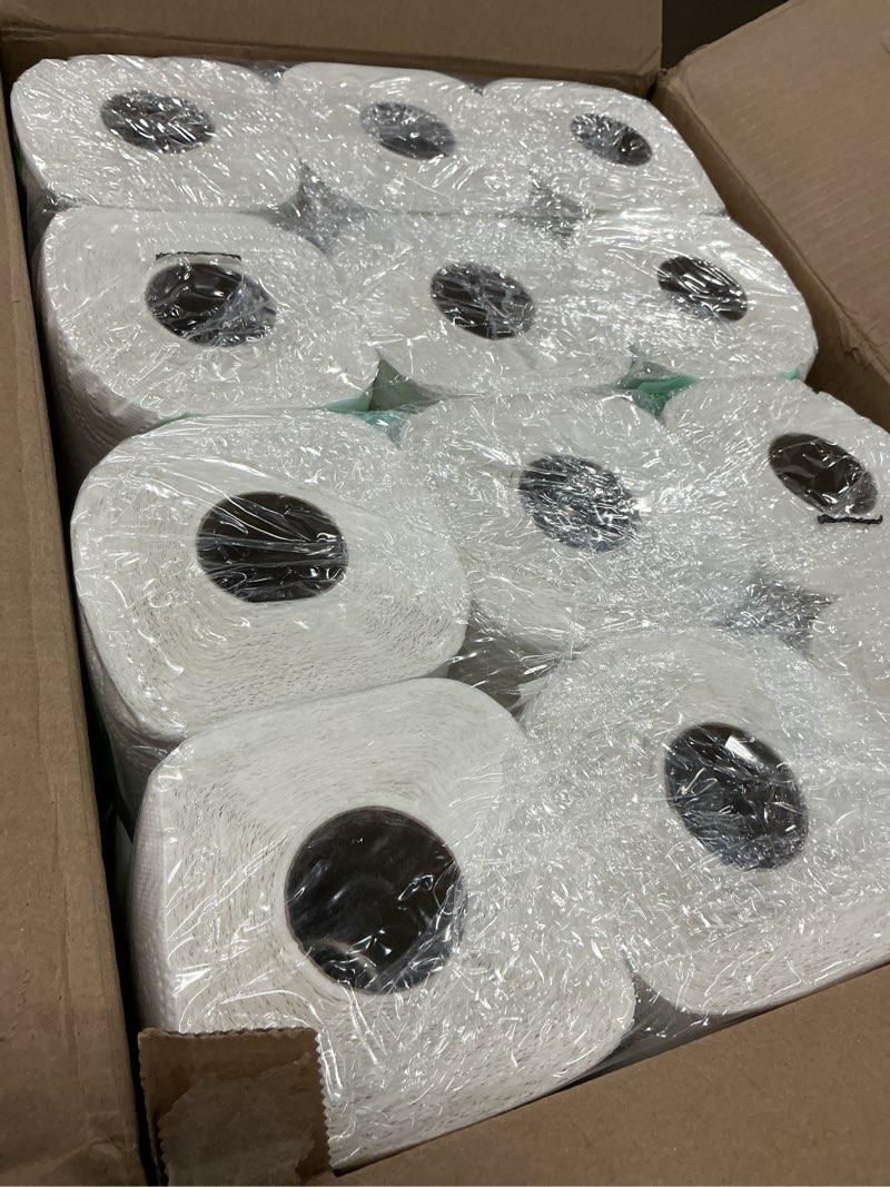 Condition photo showing Good Condition for Seventh Generation Toilet Paper Recycled Bath Tissue 4-Pack 100% Recycled Paper 2-ply without Chlorine Bleach 12 Rolls