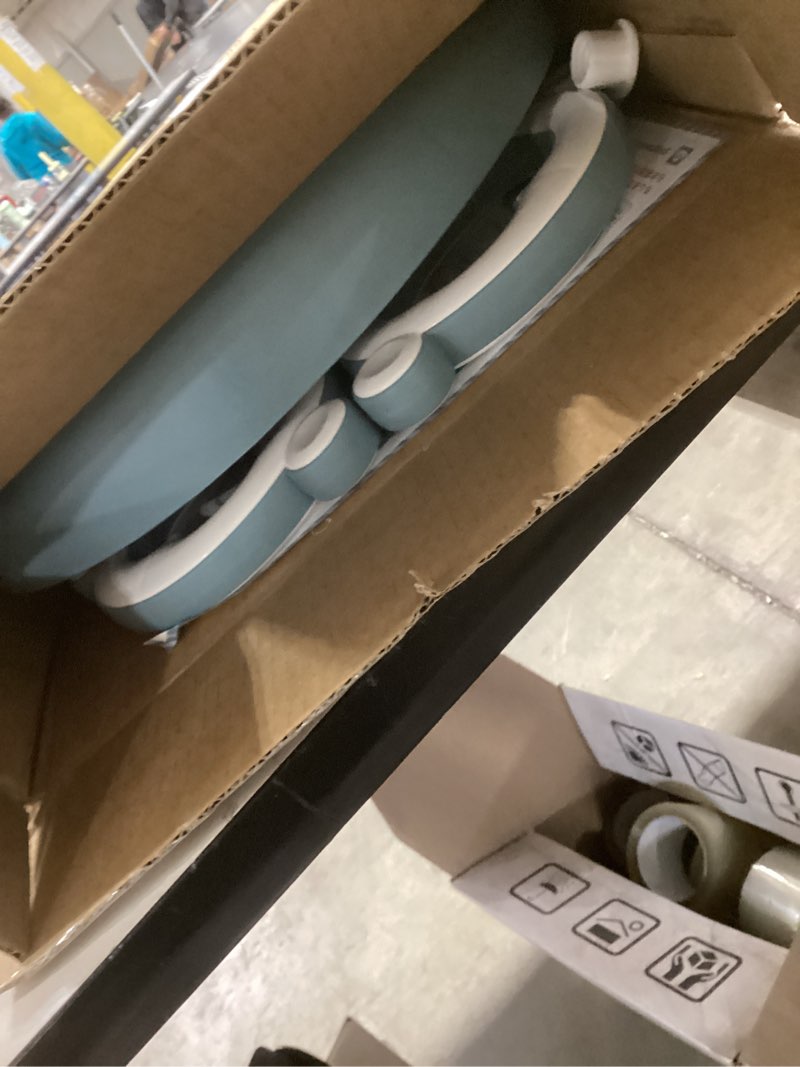 Condition photo showing Good Condition for GrowthPic Toddler Potty Training Seat with Step Stool Ladder – Foldable Toilet Trainer with Splash Guard for Boys & Girls, Height Adjustable, Fits Standard & Elongated Toilets (Blue)