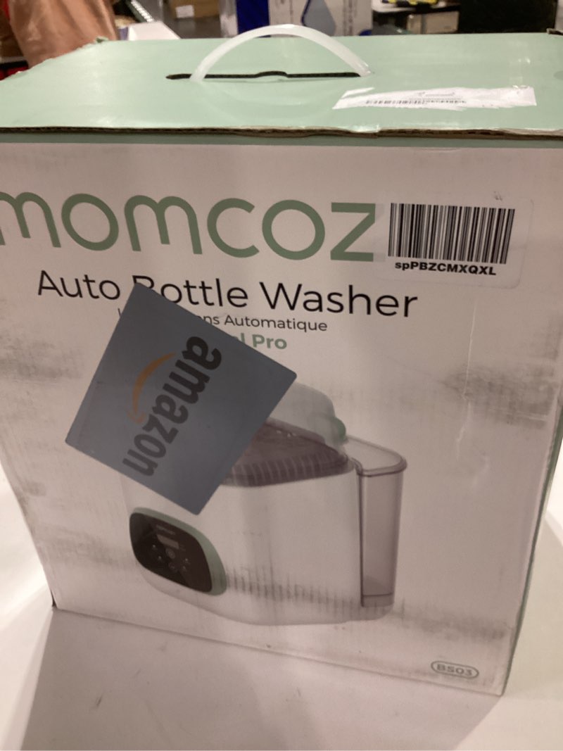 Condition photo showing New/Like New for Momcozy KleanPal Pro Baby Bottle Washer, Sterilizer & Dryer - All-in-One Cleaning Machine for Bottles, Pump Parts & Baby Essentials - Time-Saving & Effortless Care White. Not Tested
