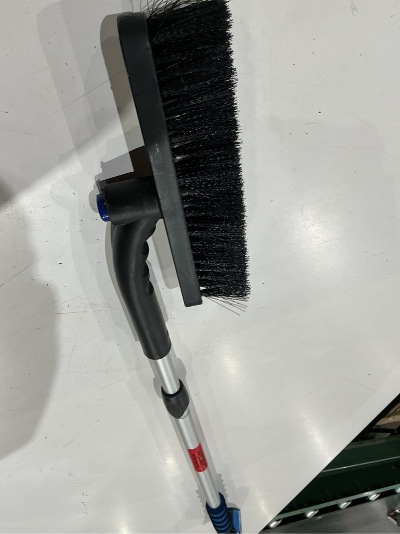 Condition photo showing As Is for hopkins mallory 52" polar vortex extending snow broom & ice scraper