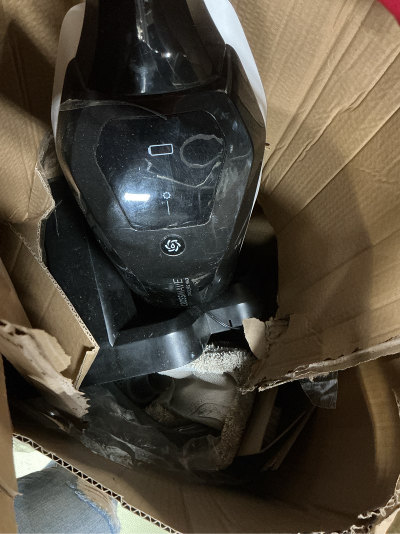 Condition photo showing As Is for bissell crosswave cordless max vacuum mop all in one wet and dry vac combo hard floor cleaner and area rugs, cordless mop, pack-in formulas included, 2554a crosswave max