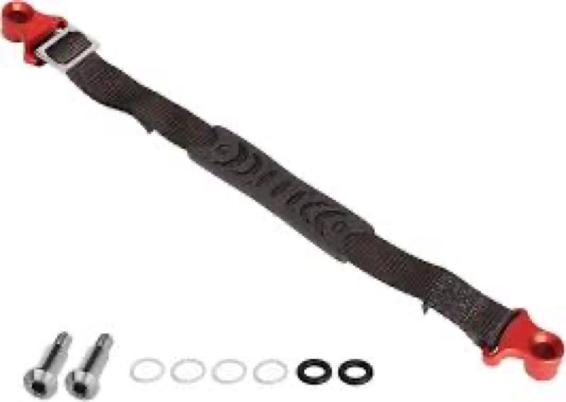 PRO CAKEN Rear Adjustable Rescue Strap Pull Strap Rope for KX KXF KLX RMZ DRZ Dirtbikes Motocross Universal,Black black Rear Pull Strap Rope