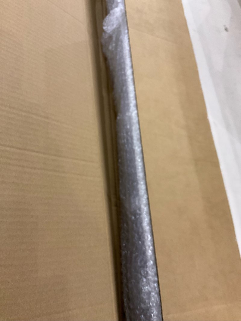 Condition photo showing New/Like New for lazblinds 2-inch cordless faux wood blinds with royal valance, room darkening horizontal window blinds, inside mount blinds for windows - fit for window 23'' w x 48'' h - white white 23"w x 48"h