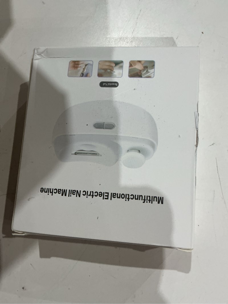 3 in 1 smart electric nail clippers for seniors, baby and adults,polishing clipper with led light,su