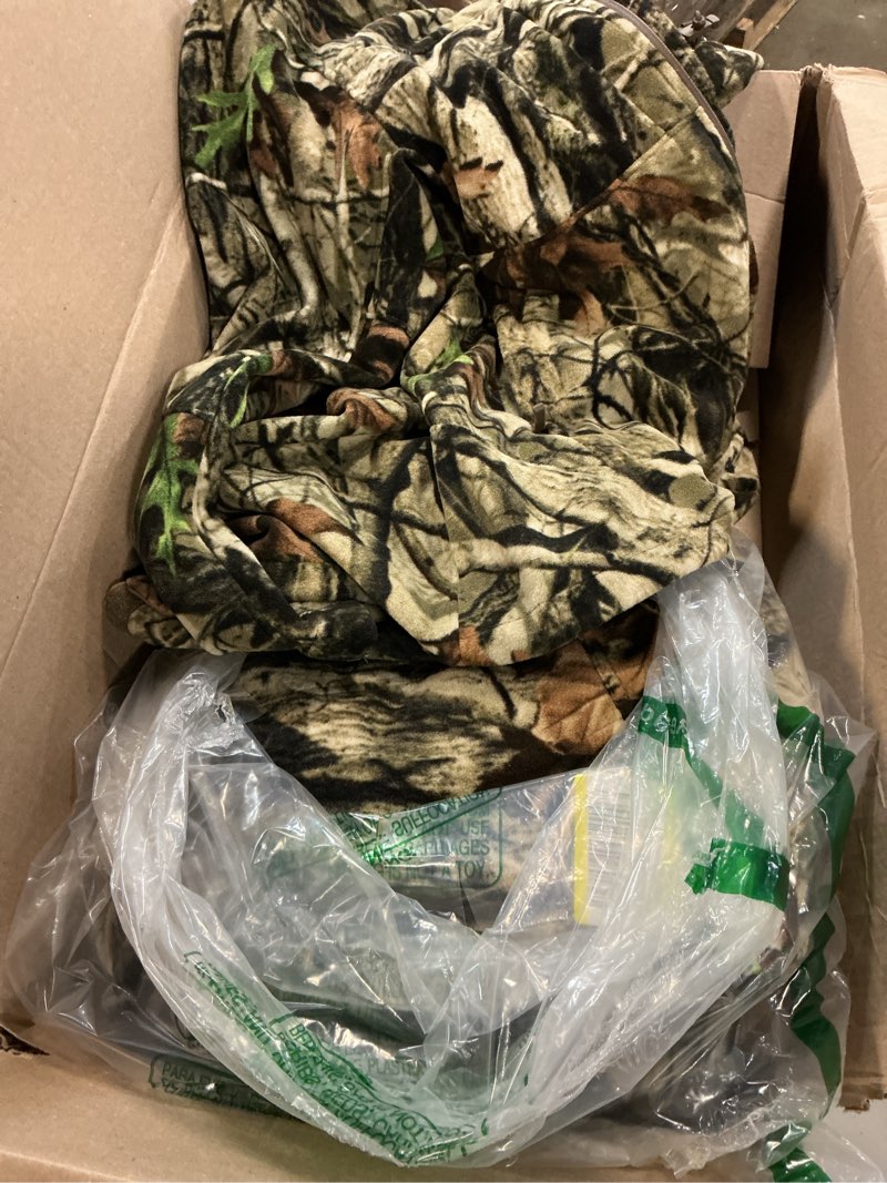 Condition photo showing Good Condition for TIDEWE Hunting Clothes for Men, Silent Water Resistant Hunting Jackets and Bibs, Next Camo G2 Medium