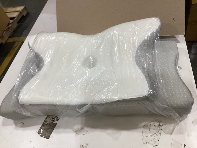 Condition photo showing Good Condition for ultra pain relief cooling pillow for neck support, adjustable cervical pillow cozy sleeping, odorless ergonomic contour memory foam pillows, orthopedic bed pillow for side back stomach sleeper