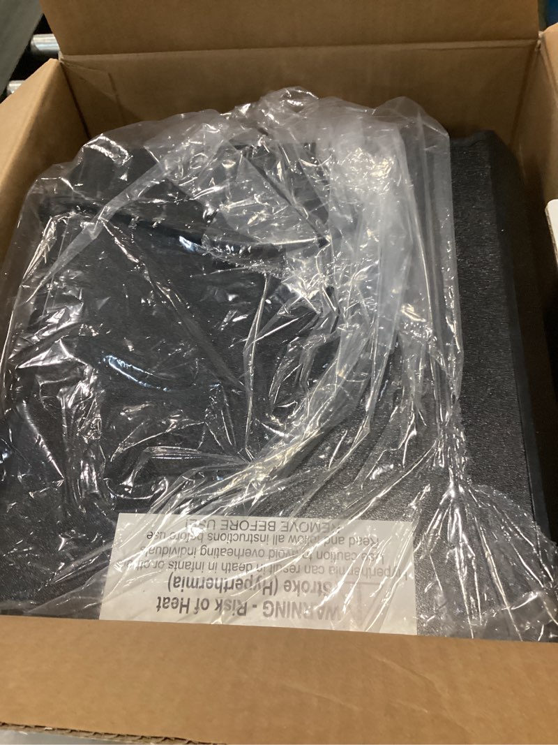 Condition photo showing As Is for OSTBA Infrared Cabinet Heater, 1500W Space Heater for Indoor Use, 6-Element Box Heater with Thermostat 41–95°F, ECO Mode, Remote, 12H Timer, Tip-Over & Overheat Protection PH-96A