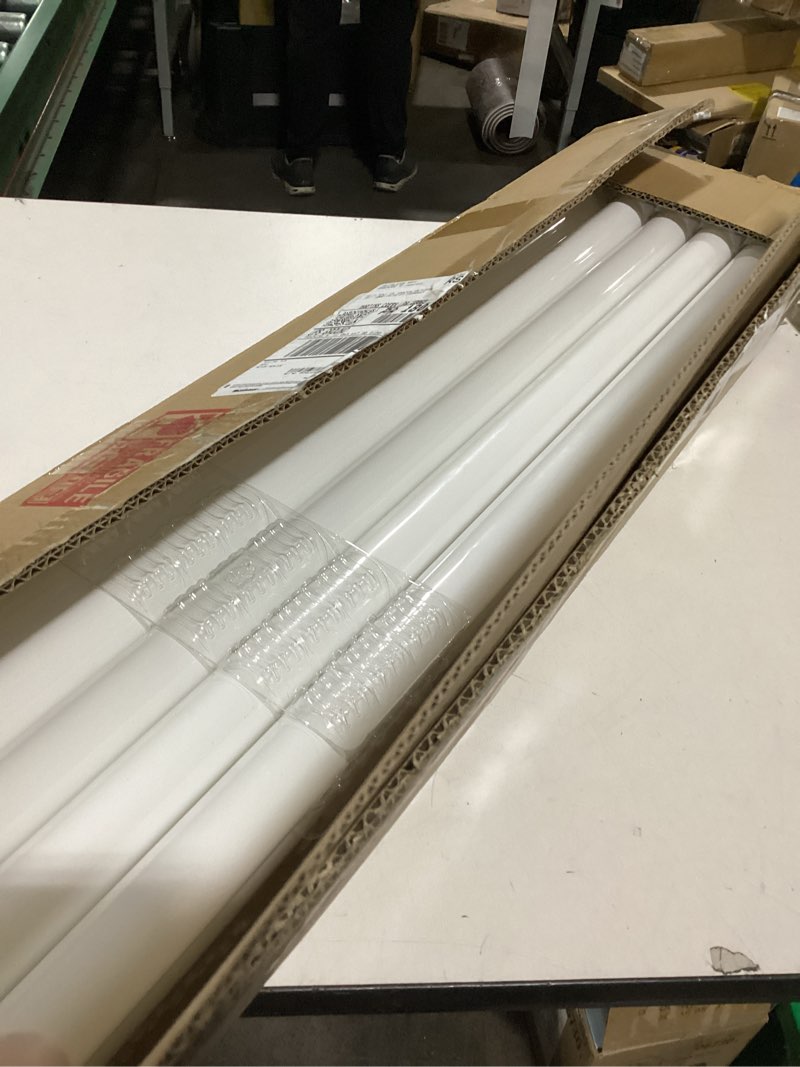 Condition photo showing Good Condition for T12 15 Watt Fluorescent Bulb, 18 Inches F15T12/CW Straight Fluorescent Tube, Medium Bi-Pin Base, Cool White 4000K 800 Lumens 4 Pack 4Pcs T12 15W C/W