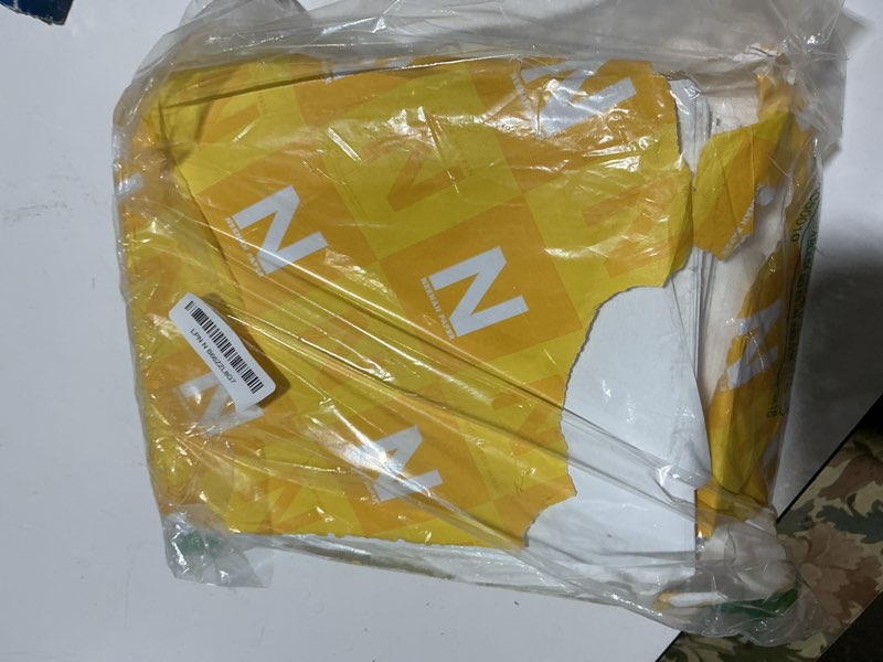 Condition photo showing As Is for Neenah Capitol Bond 25% Cotton Paper, 8.5" x 11", 24 lb., White, 91 Brightness, 500 Sheets (B724)