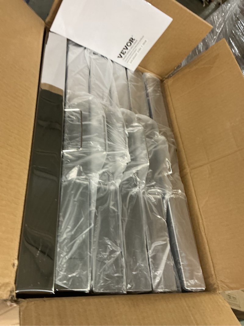 Condition photo showing New/Like New for VEVOR Commercial Hood Filter, 15.5W x 19.5H Inch Range Hood Filters, Stainless Steel Restaurant Range Hood Baffle Filter for Grease Rated Commercial Kitchen Exhaust Hoods, 3 Grooves, Pack of 6