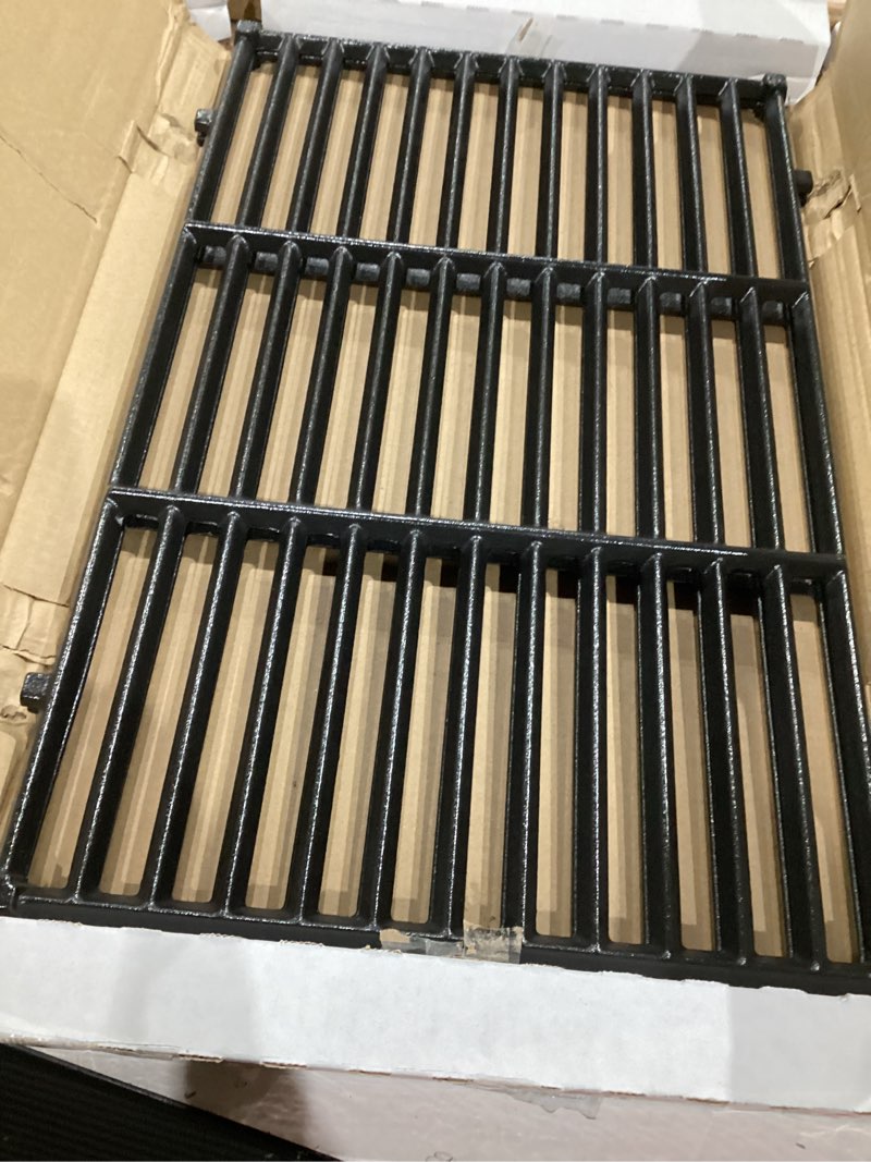 Condition photo showing New/Like New for weber porcelain?enameled cast?iron cooking grates 19.5" x 12.9" – superior heat retention, heavy?duty, long?lasting replacement grates, genuine weber grill replacement