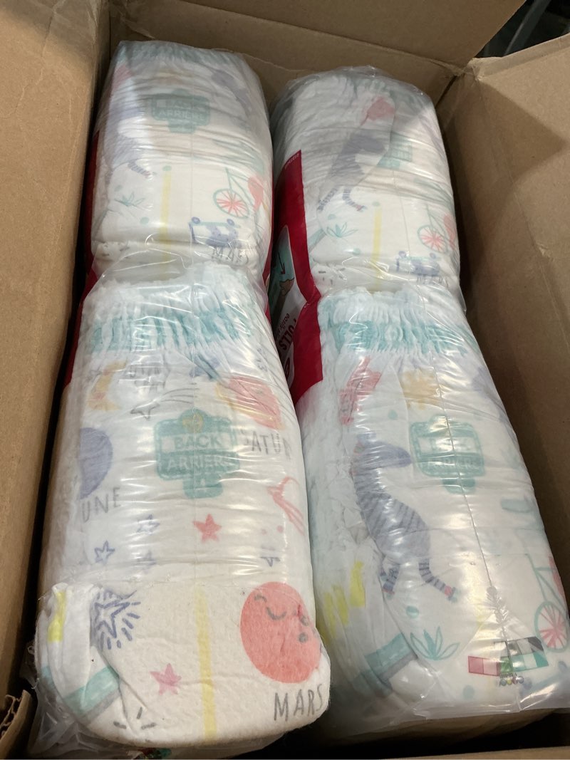 Condition photo showing New/Like New for pampers diapers - cruisers 360 - size 4, 144 count, babyproof up to 100% leakproof pull-on diaper size 4 144