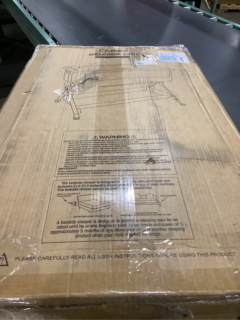 Condition photo showing Good Condition for Larex Baby Bassinet Bedside Sleeper for Baby, Baby Crib Bed for Newborn Infant, Bedside Bassinet wit