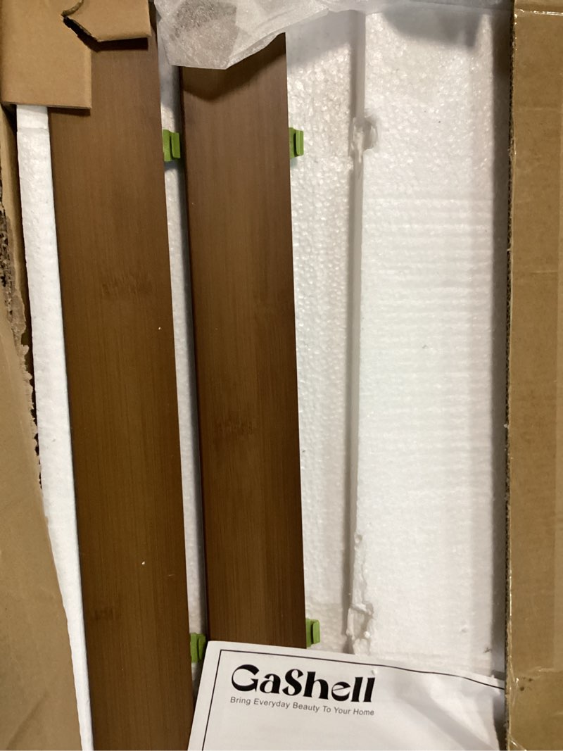 Condition photo showing Good Condition for gashell wire shelf covers, bamboo wire rack covers for pantry, closet (4pcs, 24" w x 16" d) 24"w x 16"d 4