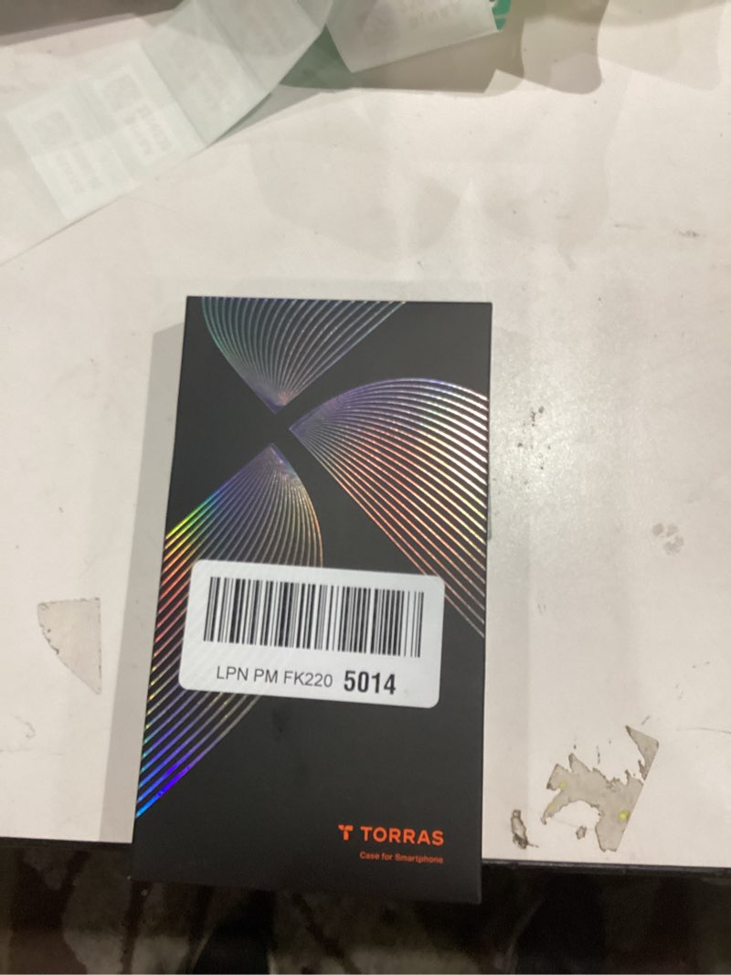 Condition photo showing New/Like New for TORRAS Stronger Magnetic Shockproof for iPhone 17 Pro Case, Compatible with MagSafe, Military-Grade Drop Protection, Camera Control, DIY Button, Slim Clear Phone Case for iPhone 17 Pro, Clear iPhone 17 Pro Clear