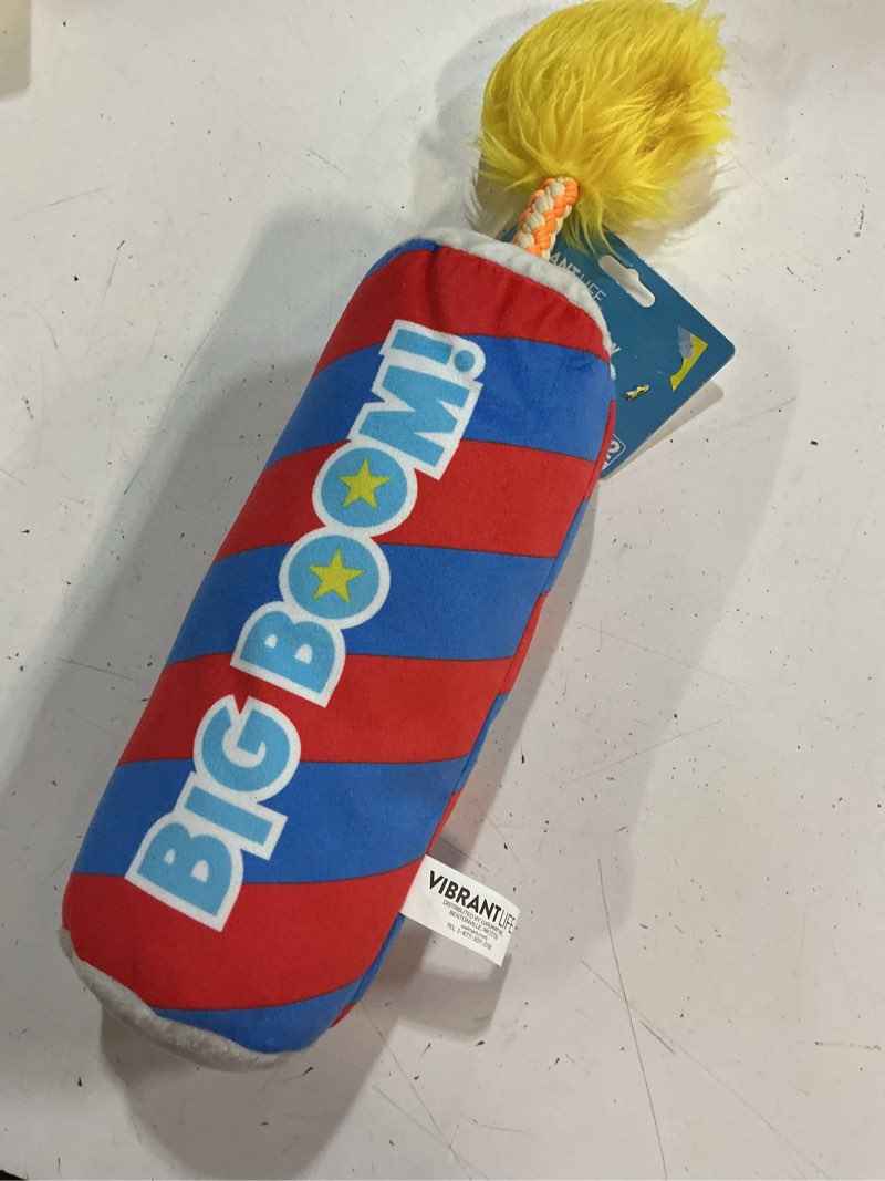 Vibrant life big boom dog toy