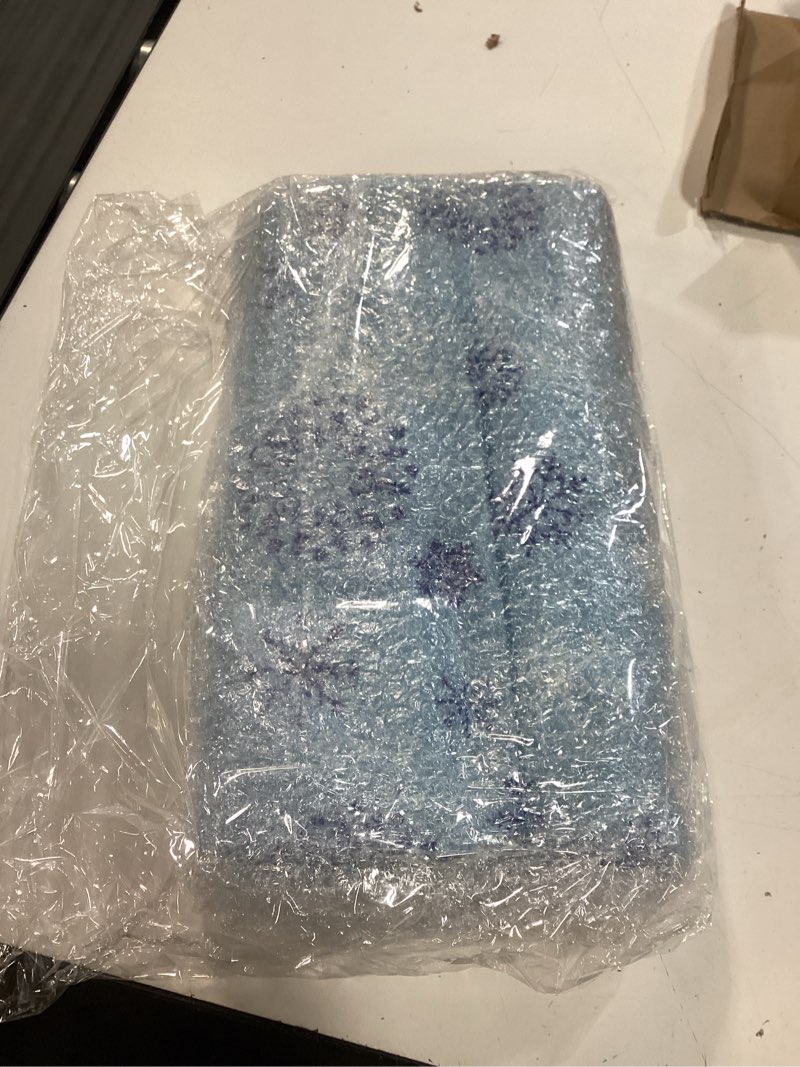 Condition photo showing New/Like New for drydiet cooling pad mat for bed cooling mattress pad gel for sleep, summer hot flashes, adult, pets, no water or electricity required(snowflake,48 x 28 inch,light blue) light blue 48 x 28 inch snowflake