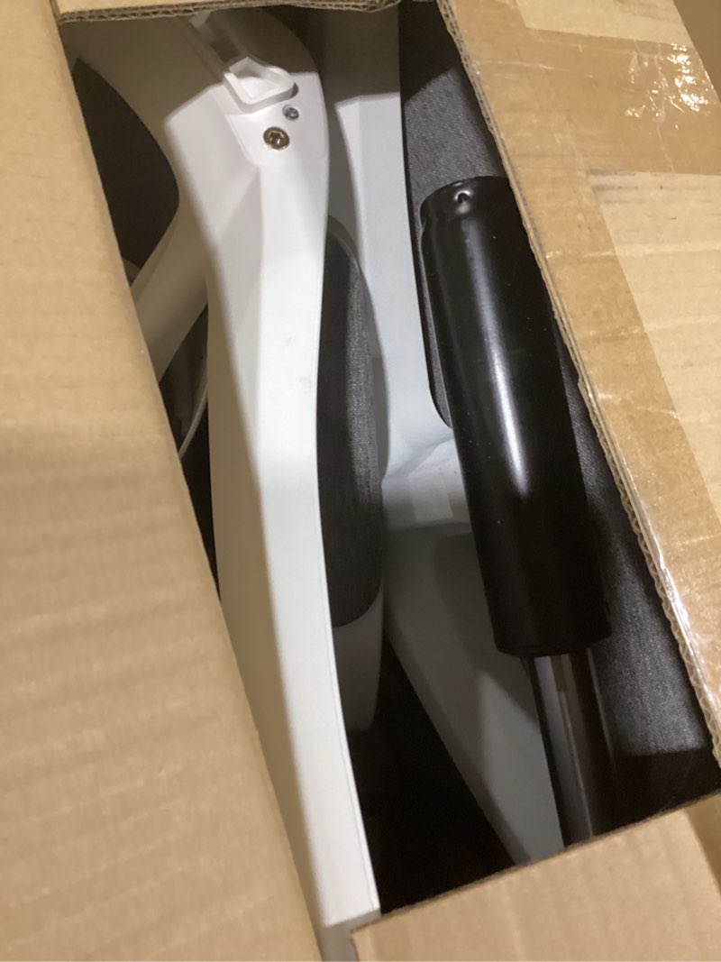 Condition photo showing As Is for NEO CHAIR Office Desk Chair Computer High Back Mesh Gaming Seat with Ergonomic Adjustable Comfy Flip-up Armrests Lumbar Support Height for Home (Grey)