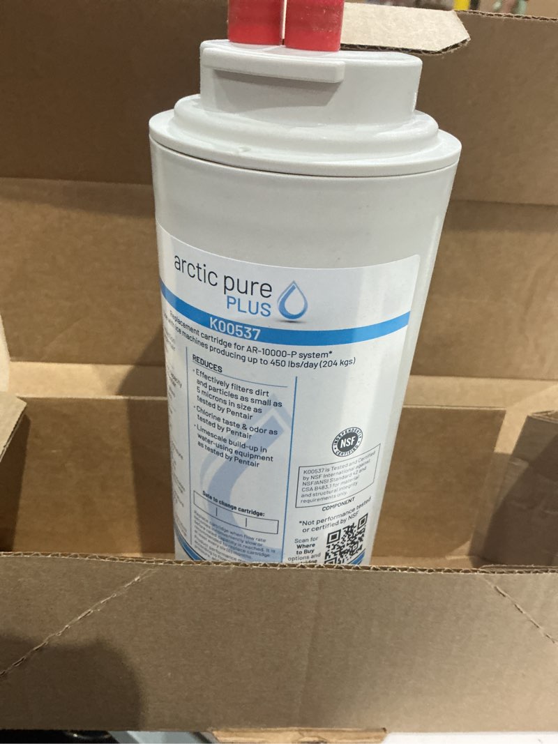 Condition photo showing As Is for manitowoc ice k-00338 arctic pure water filter replacement 1 count (pack of 1)