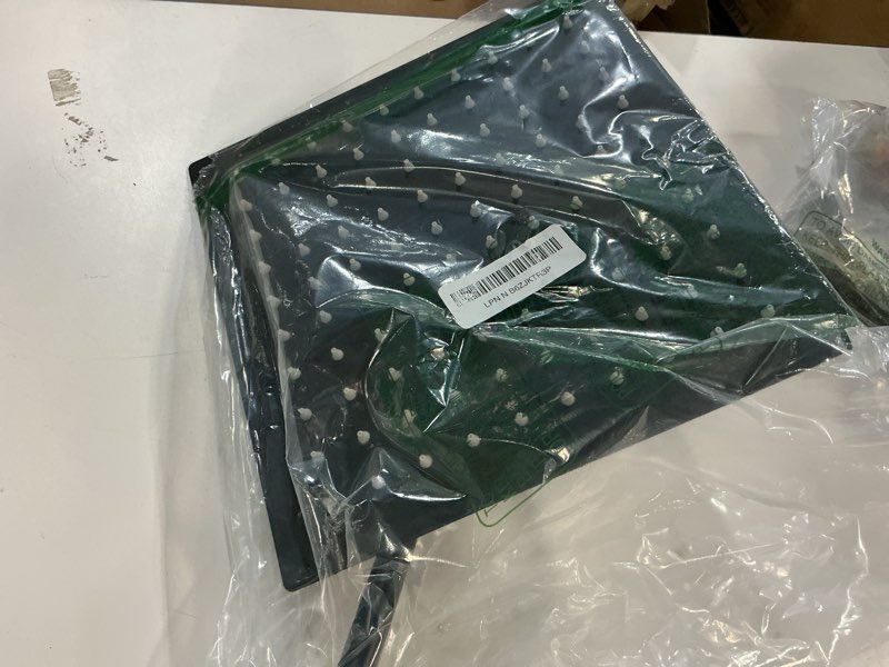 Condition photo showing As Is for Shower Head,10”Rain Shower Head with Handheld Spray Combo with 11'' Angle Adjustable Extension Arm/Flow Regulator/Shower System,High Pressure Rainfall Shower Head Clean Bathroom,Matt Black 10 Inch