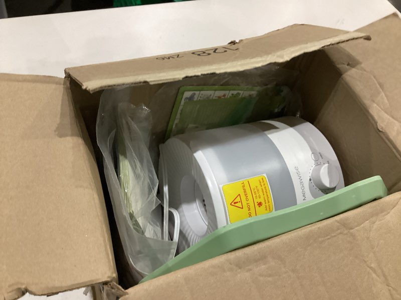 Condition photo showing Good Condition for megawise ultrasonic cool mist humidifier sk7620 - 1.5l capacity, whisper-quiet operation, adjustable mist output, auto shut-off - ideal for home, office, baby room, and bedroom 1.5 l