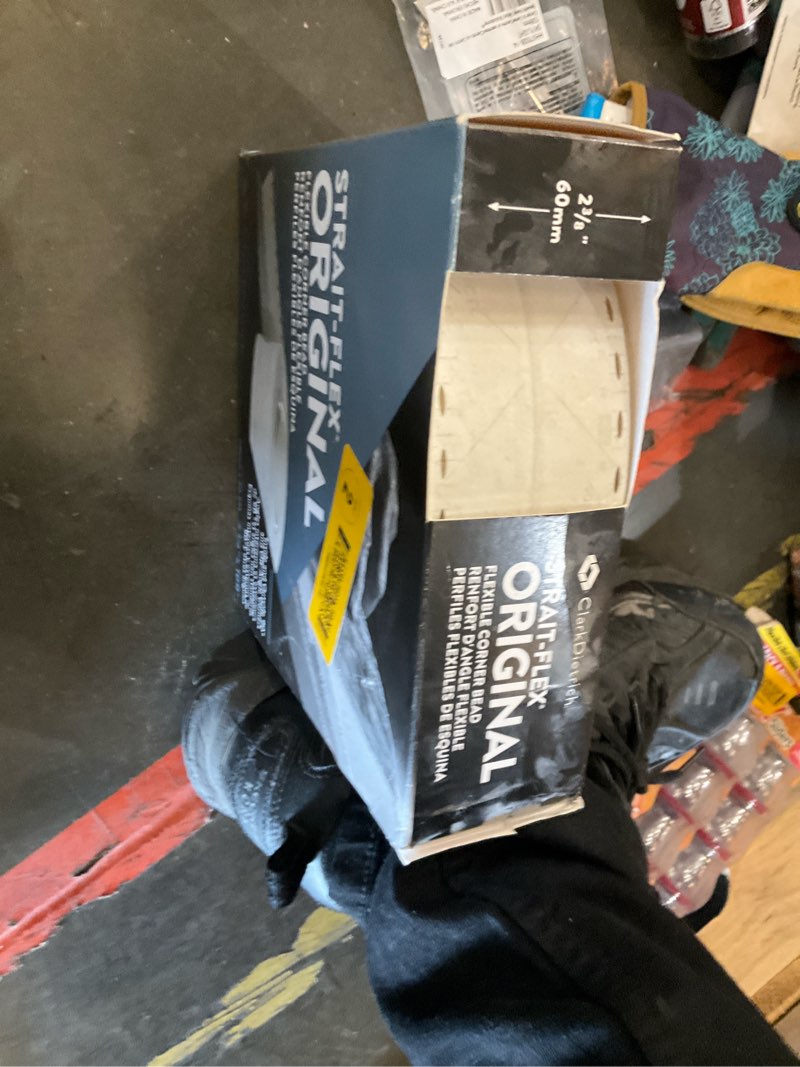 Condition photo showing As Is for straight flexible corner bead